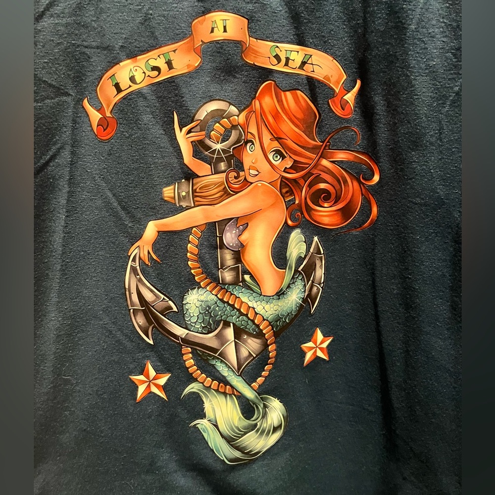 Little Mermaid Ariel “Lost at Sea” tank top